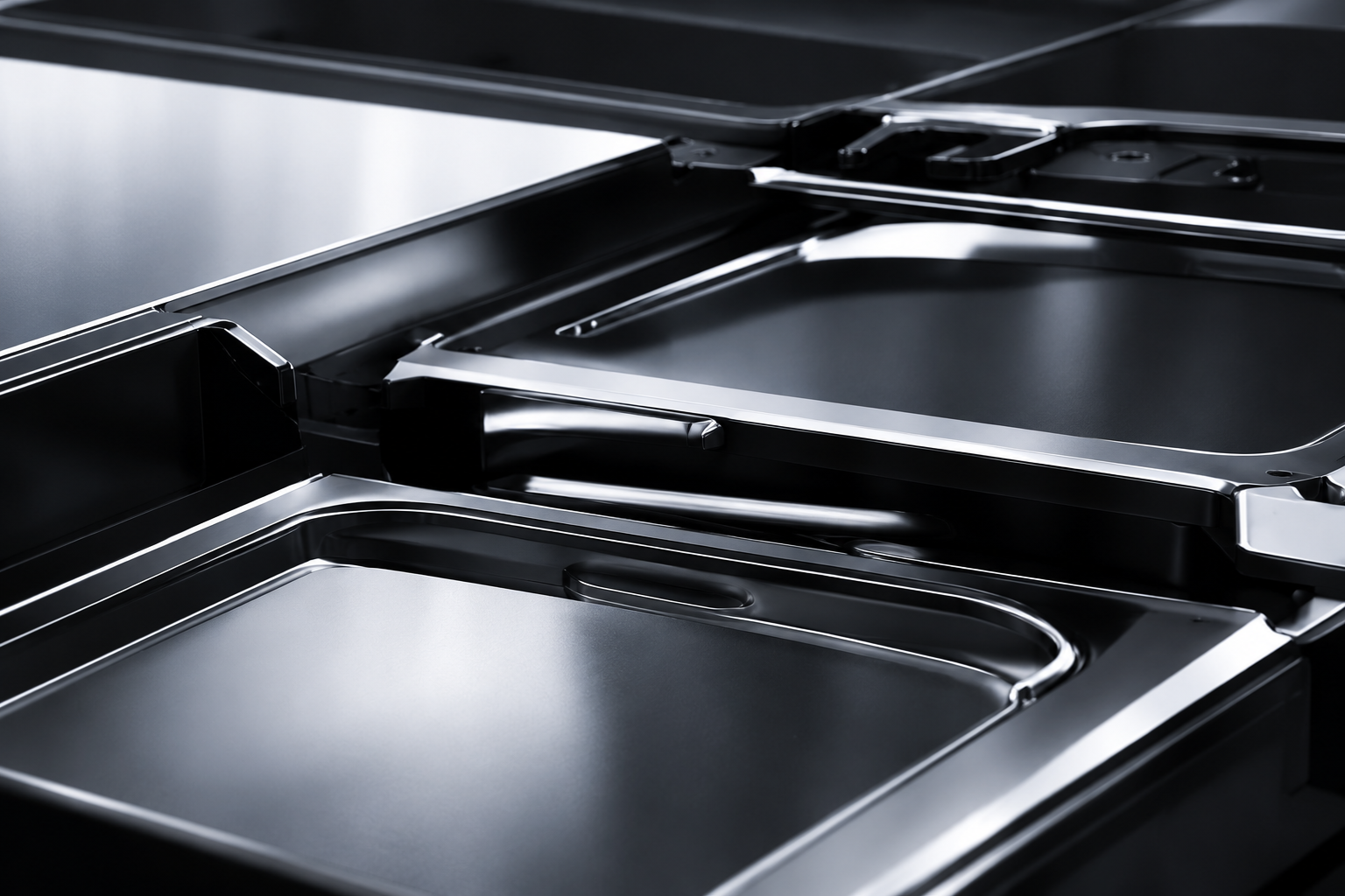 Automotive glass and electronics detail